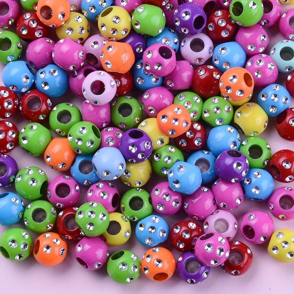Shiny Acrylic Assorted Jewelry Beads