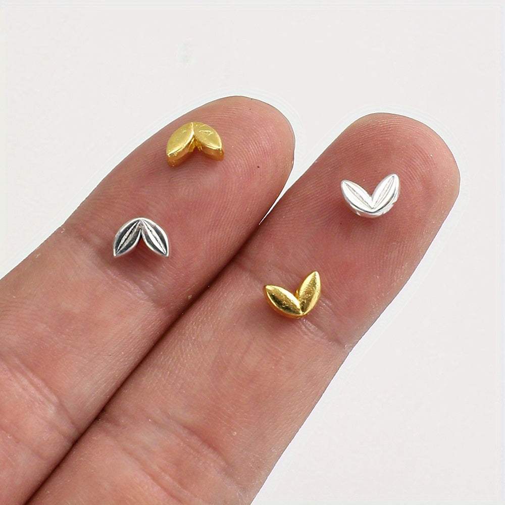 5×7mm Wheat Ear Alloy Spacer Beads