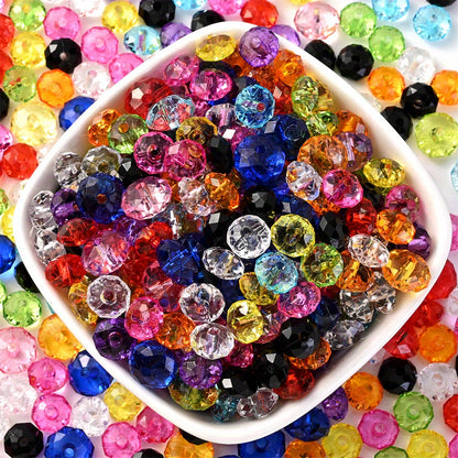 3x6mm Mini Clear Gradient Lily of the Valley Wind Chime Spacer Beads Assortment