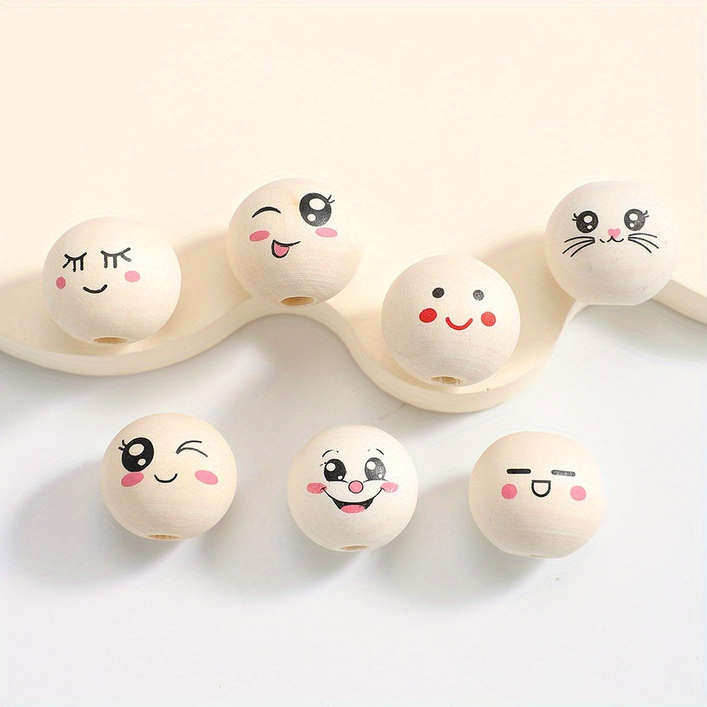 Mix Gradient Acrylic Beads Without Hole