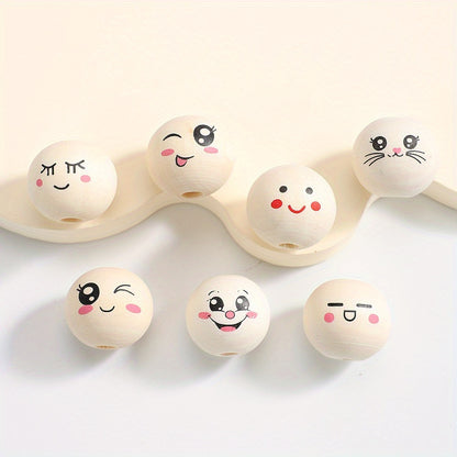 Mix Gradient Acrylic Beads Without Hole