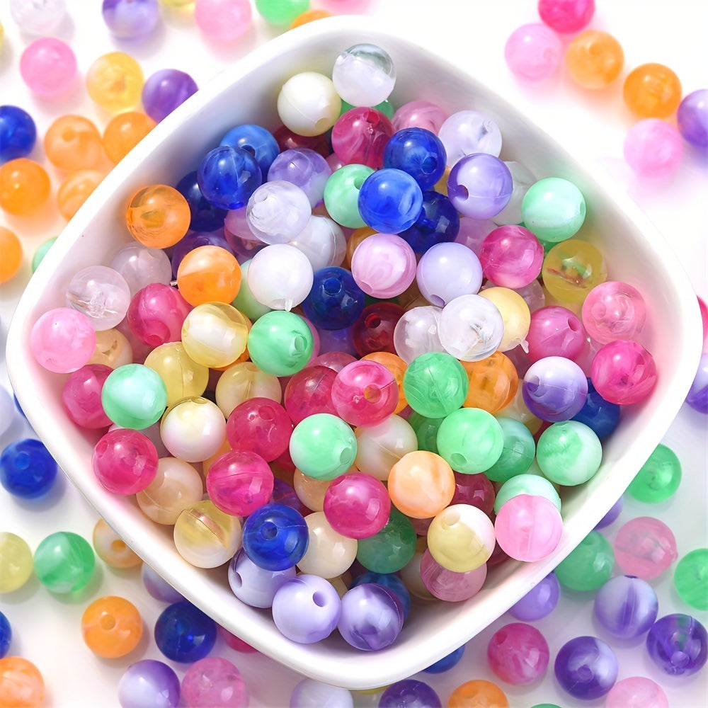Round Acrylic Beads