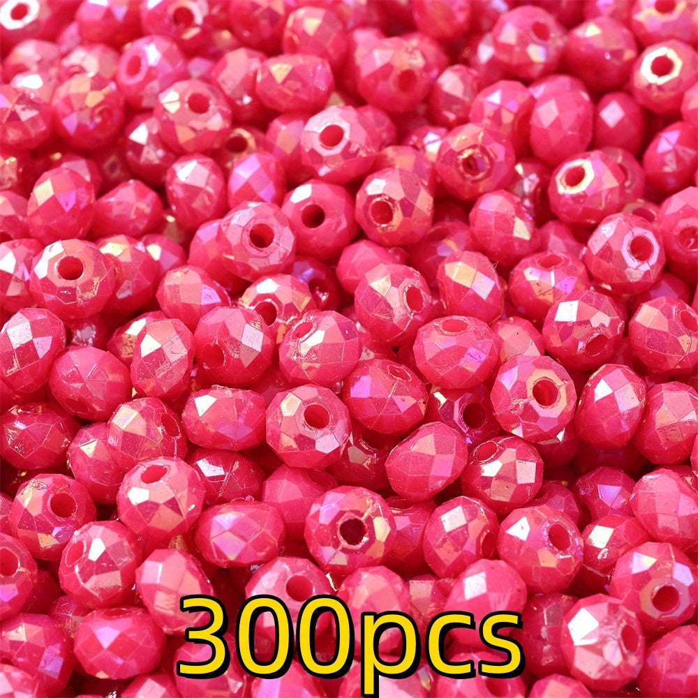 Gradient Shiny Mushroom Flatback Beads