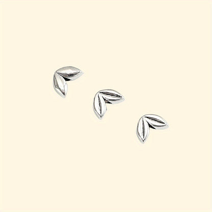 5×7mm Wheat Ear Alloy Spacer Beads