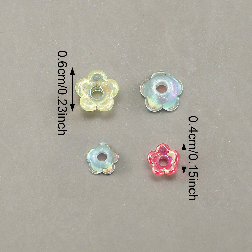Mini Lily of The Valley Acrylic Flower Beads