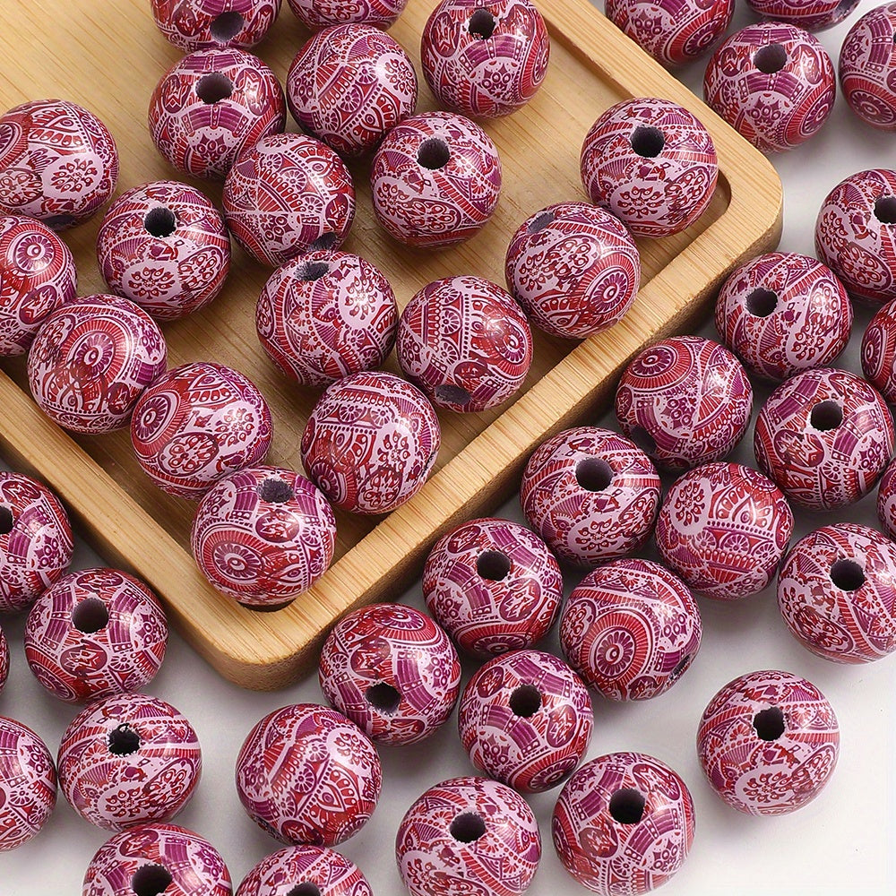 Colorful Mix Heart Shiny Acrylic Spacer Beads