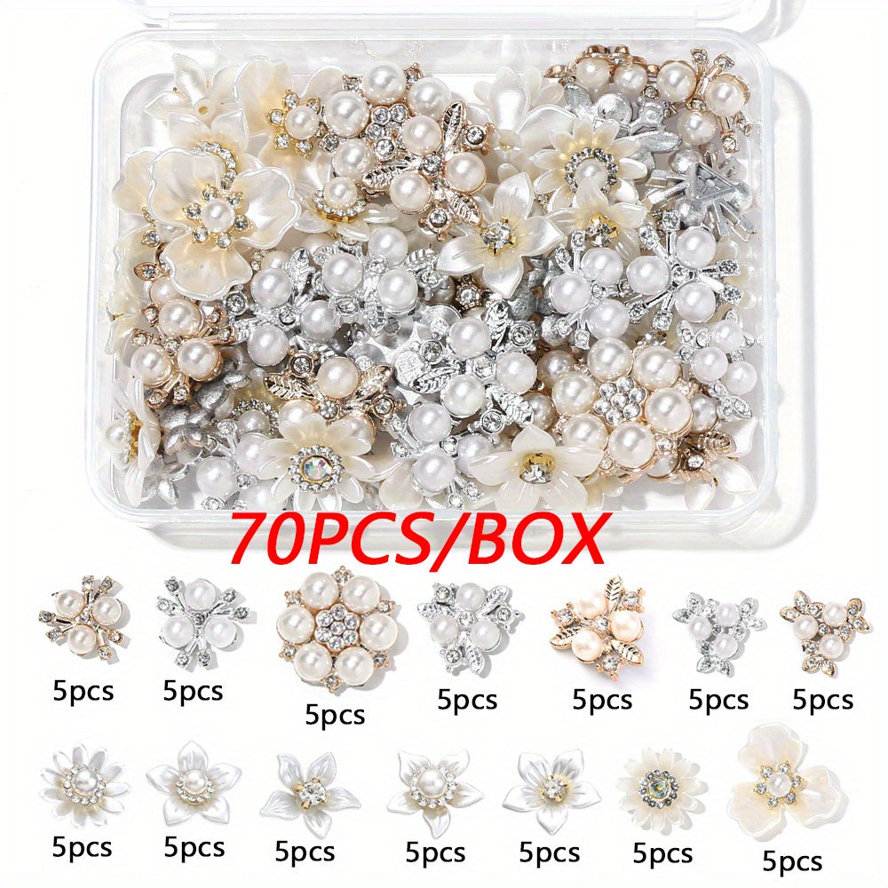 Rhinestone Flatback Decorative Beads Kit