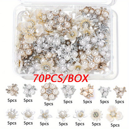 Rhinestone Flatback Decorative Beads Kit