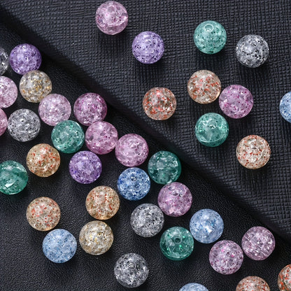 6x14mm Vibrant Acrylic Chinese-Style Bamboo Round Cylinder Beads