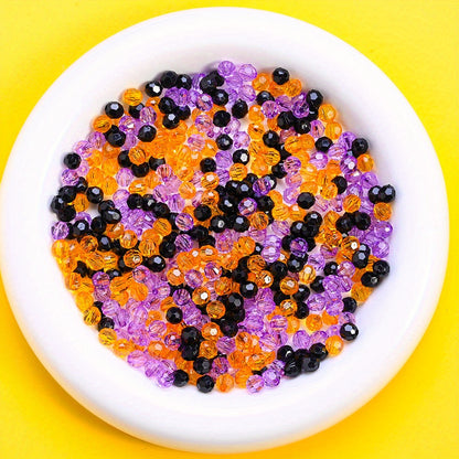 Halloween Multifaceted Acrylic Beads