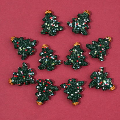 Christmas Tree Acrylic Beads