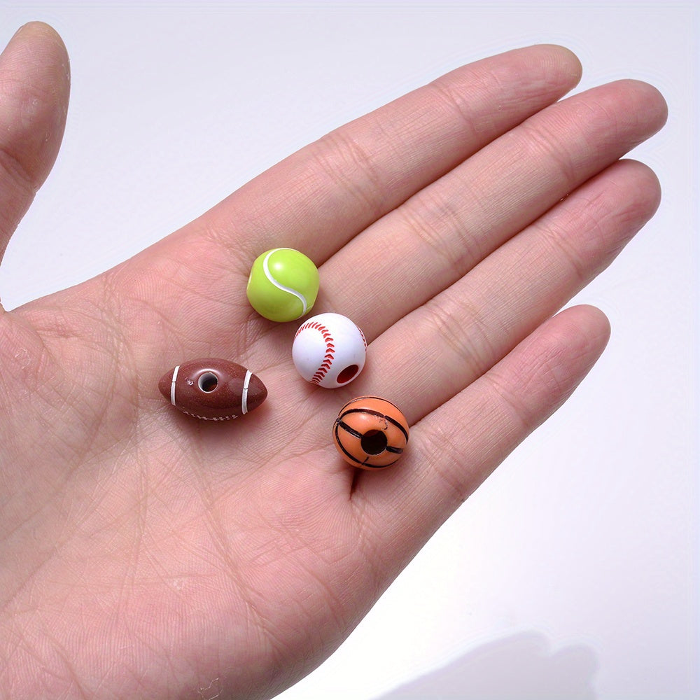 Christmas Imitation Pearl Pendant Beads