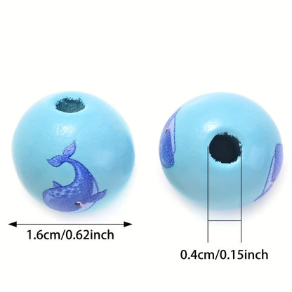 Christmas Themed Silicone Round Abacus Spacer Beads