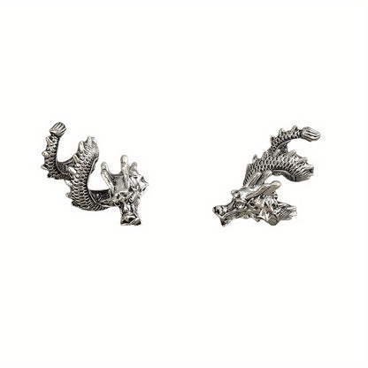 14x26mm Spiral Dragon Alloy Spacer Beads