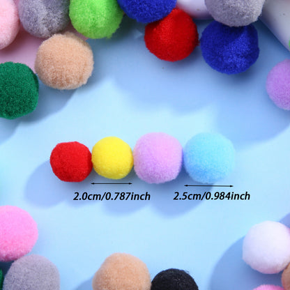 Macaron Frosted Christmas Mixed Color Acrylic Spacer Beads