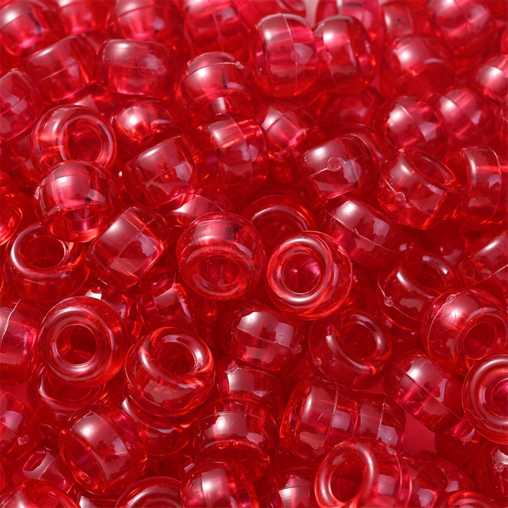 Color Series Matte Acrylic Round Spacer Beads