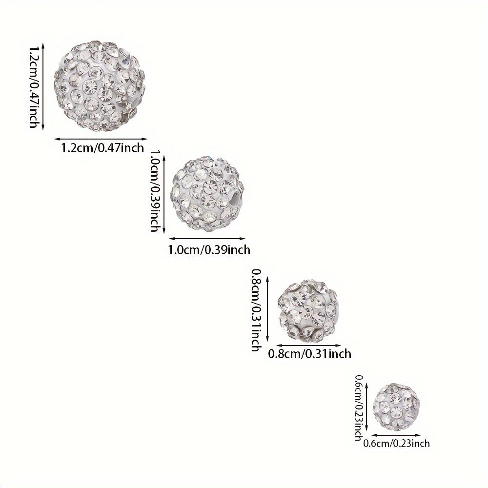 Two-Tone Acrylic Big Hole Spacer Beads