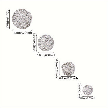Two-Tone Acrylic Big Hole Spacer Beads