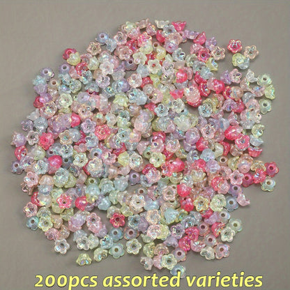 Mini Lily of The Valley Acrylic Flower Beads