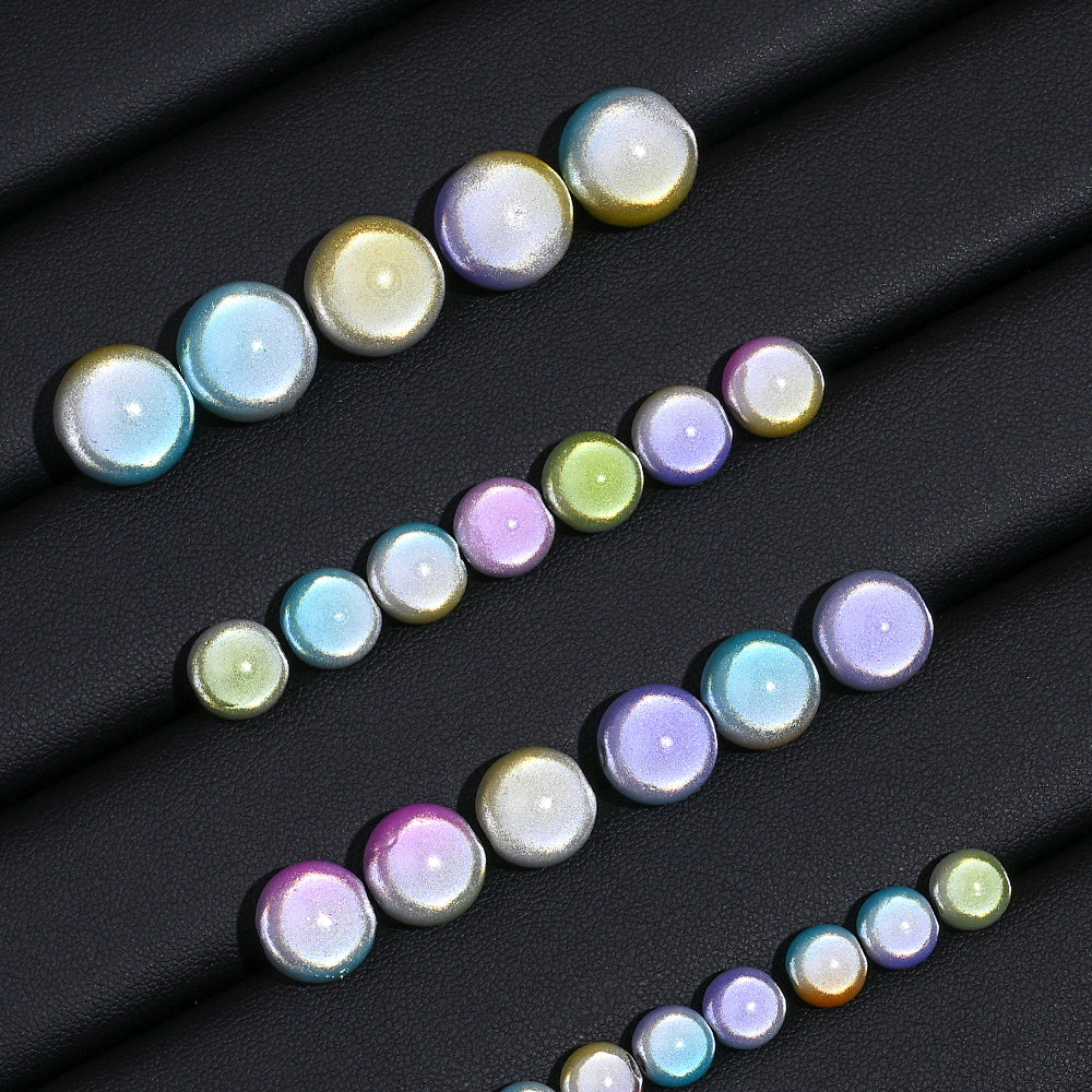 Mermaid Laser Round Beads