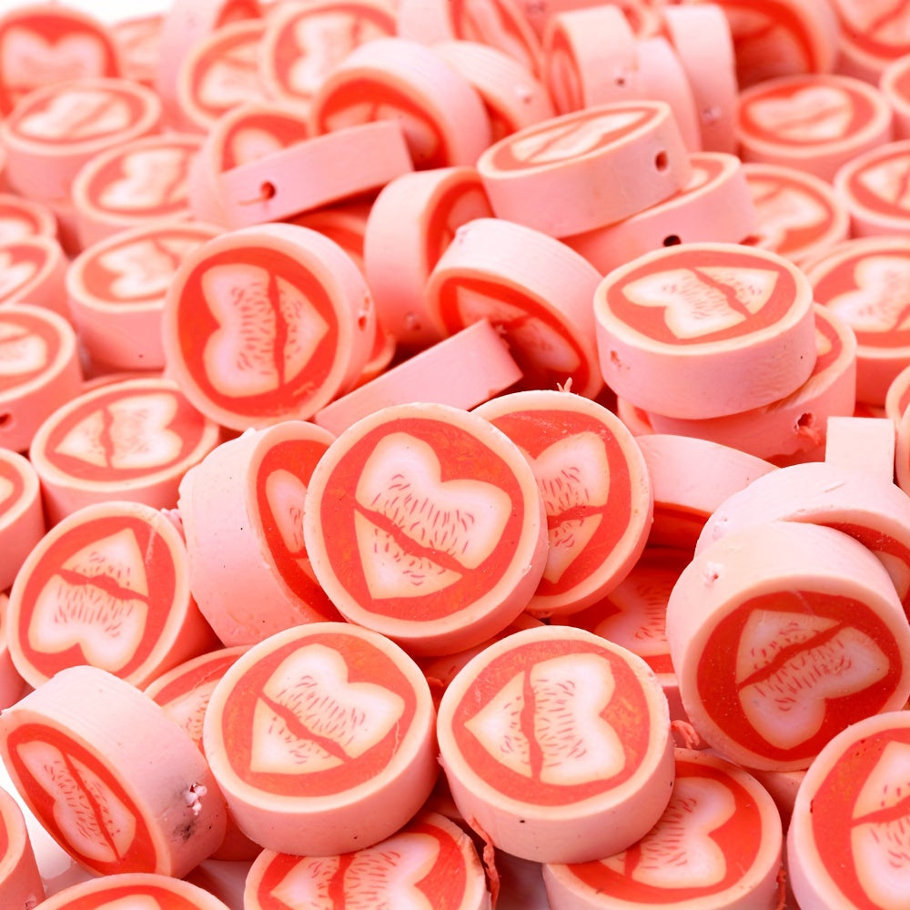 Faceted Acrylic Wheel Spacer Beads