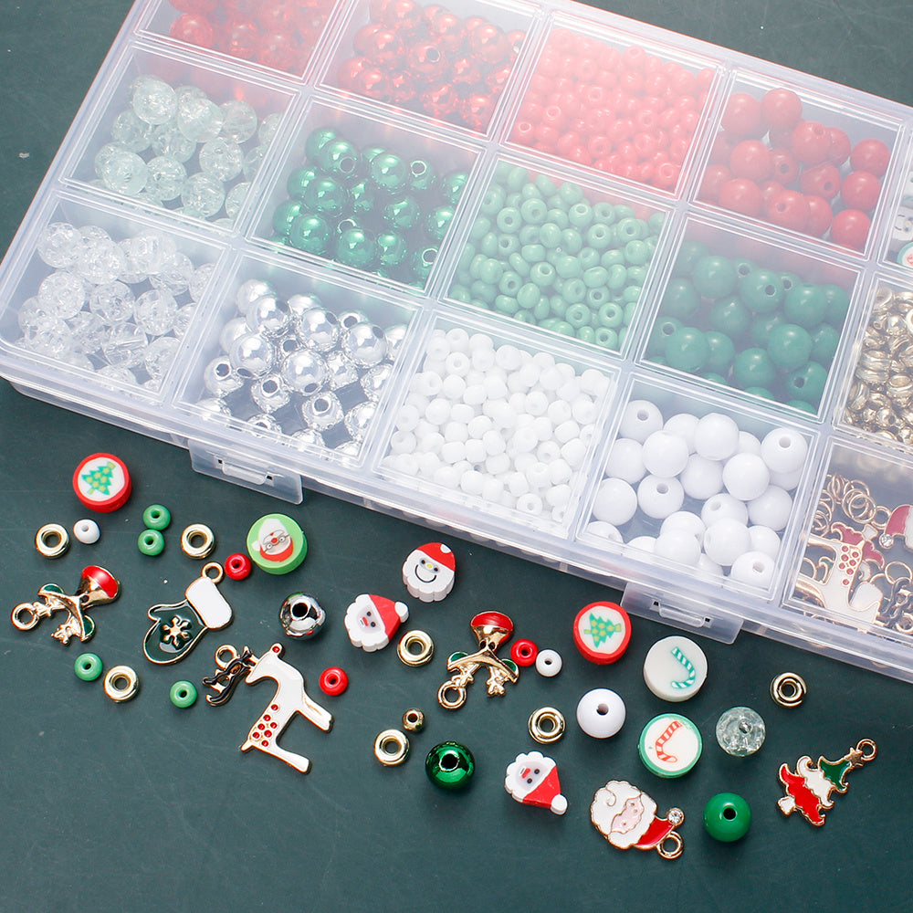 15-Grid Christmas DIY Beading Kit