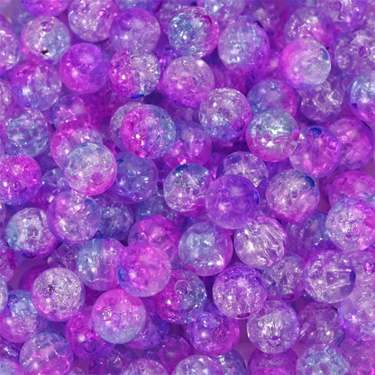 6x7mm CCB Heart Transverse Hole Spacer Beads