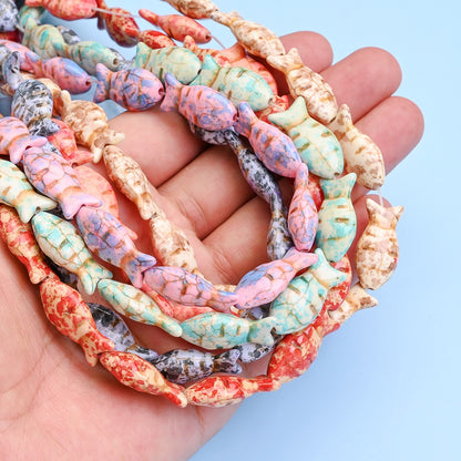 Vintage Colorful 6-Petal Flower Alloy Spacer Beads