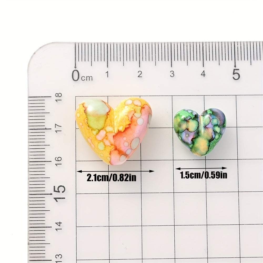 Shiny Transparent AB Colorful Butterfly Acrylic Spacer Beads