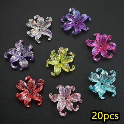 Colorful Acrylic Pony Beads