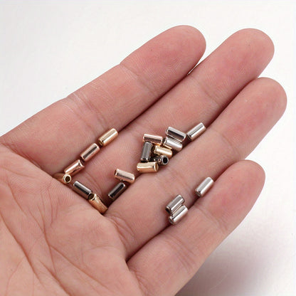 6/8/10/12mm Purple Black Orange Acrylic Spacer Beads