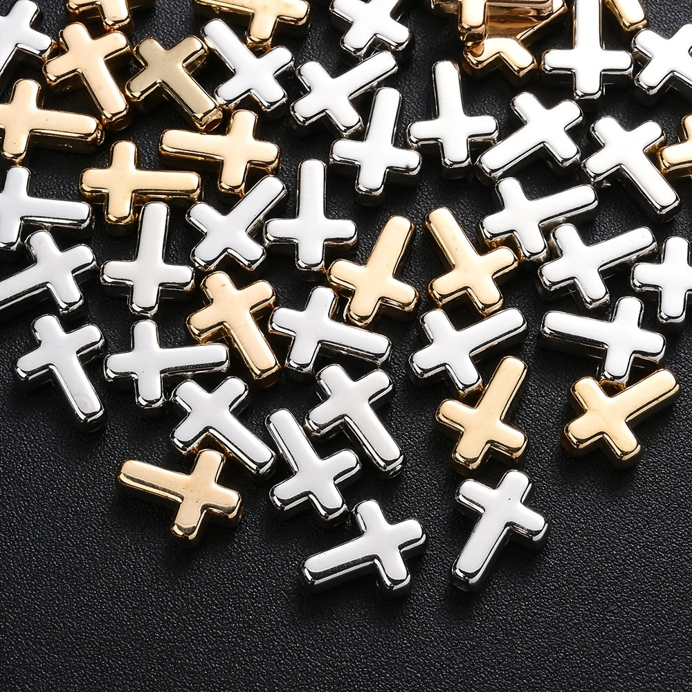 Colorful Cracked Acrylic Bow Beads