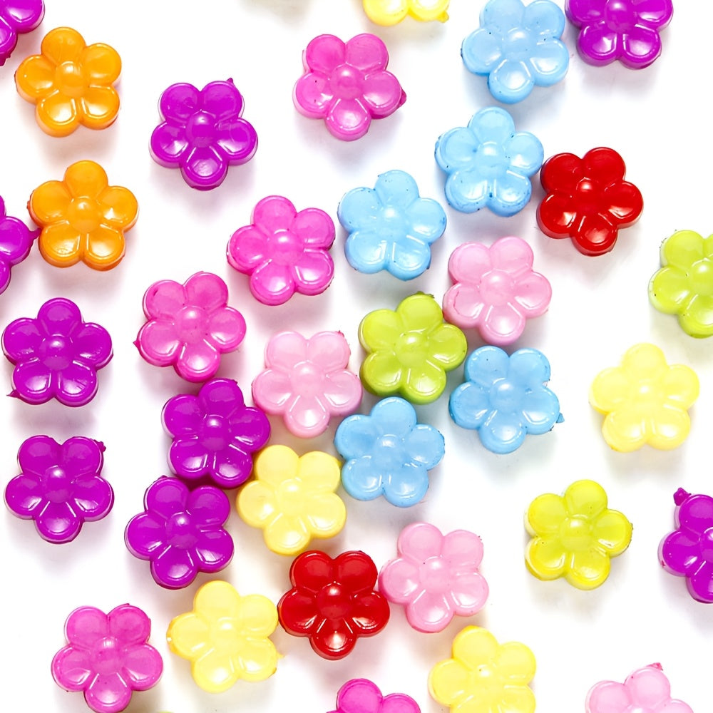 Tiny Shiny Lovely Heart Resin Flatback Beads Set