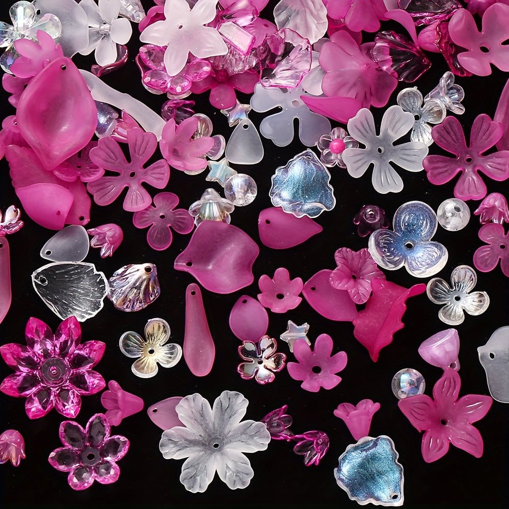 Multicolor Bowknot Resin Flatback Beads Box
