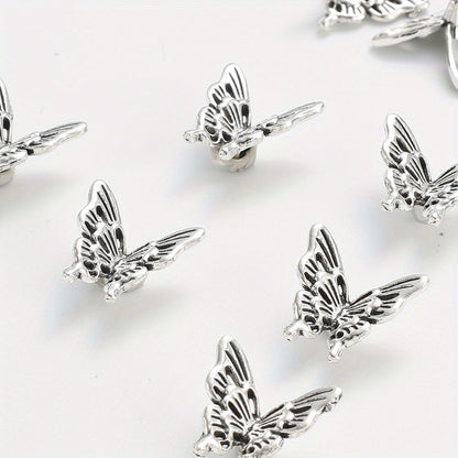 20pcs 14x15mm Alloy Butterfly Spacer Beads