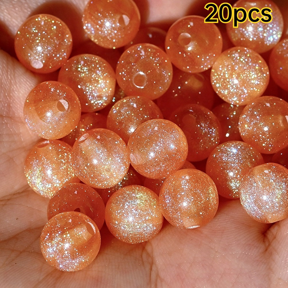 Starry Sky Glitter Beads