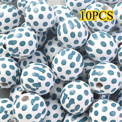 Colorful Mix Irregular Halo Dyeing Acrylic Spacer Beads