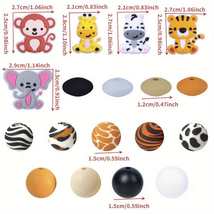 Natural Rose Tiger Eye Round Spacer Beads