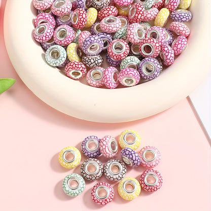 Frosted Horizontal Hole Rabbit Acrylic Beads