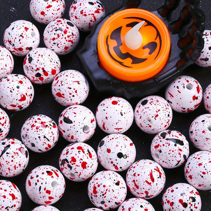 20mm Halloween Dinosaur Egg Acrylic Beads