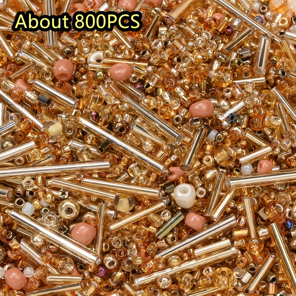 Mix Natural Wood Round Spacer Beads