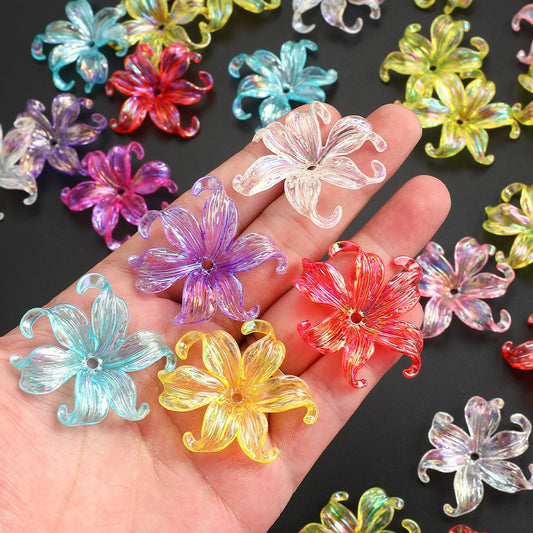 Colorful Acrylic Pony Beads