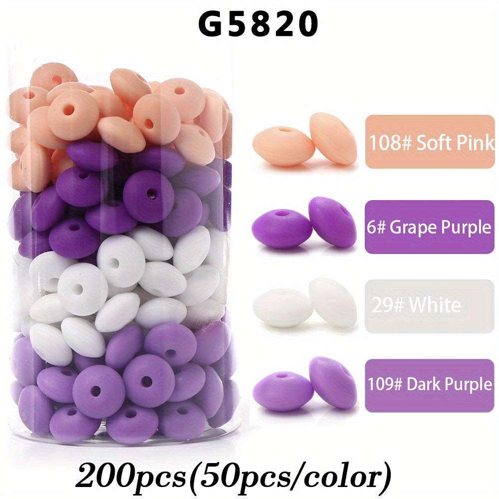 Colorful Acrylic Round Spacer Beads