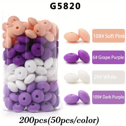 Colorful Acrylic Round Spacer Beads