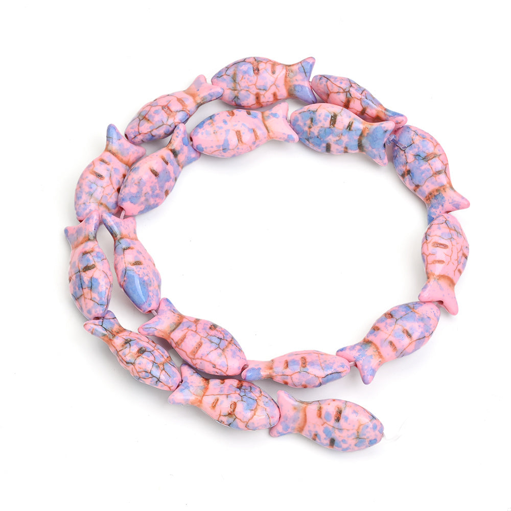 Vintage Colorful 6-Petal Flower Alloy Spacer Beads