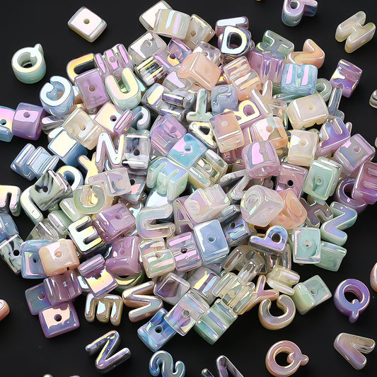 Frosted Matte Acrylic Beads