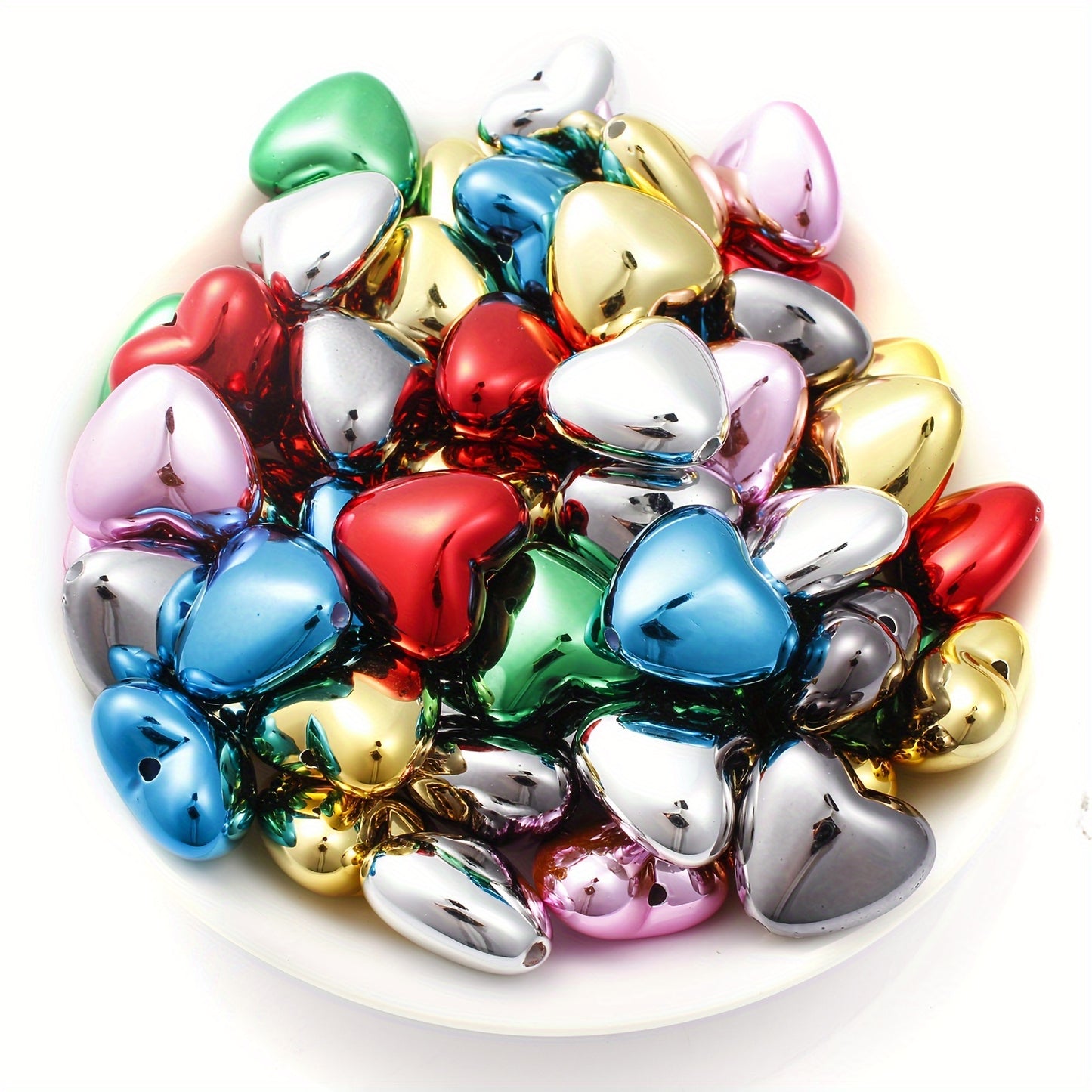 Color Soft Artificial Plush Pompom Beads