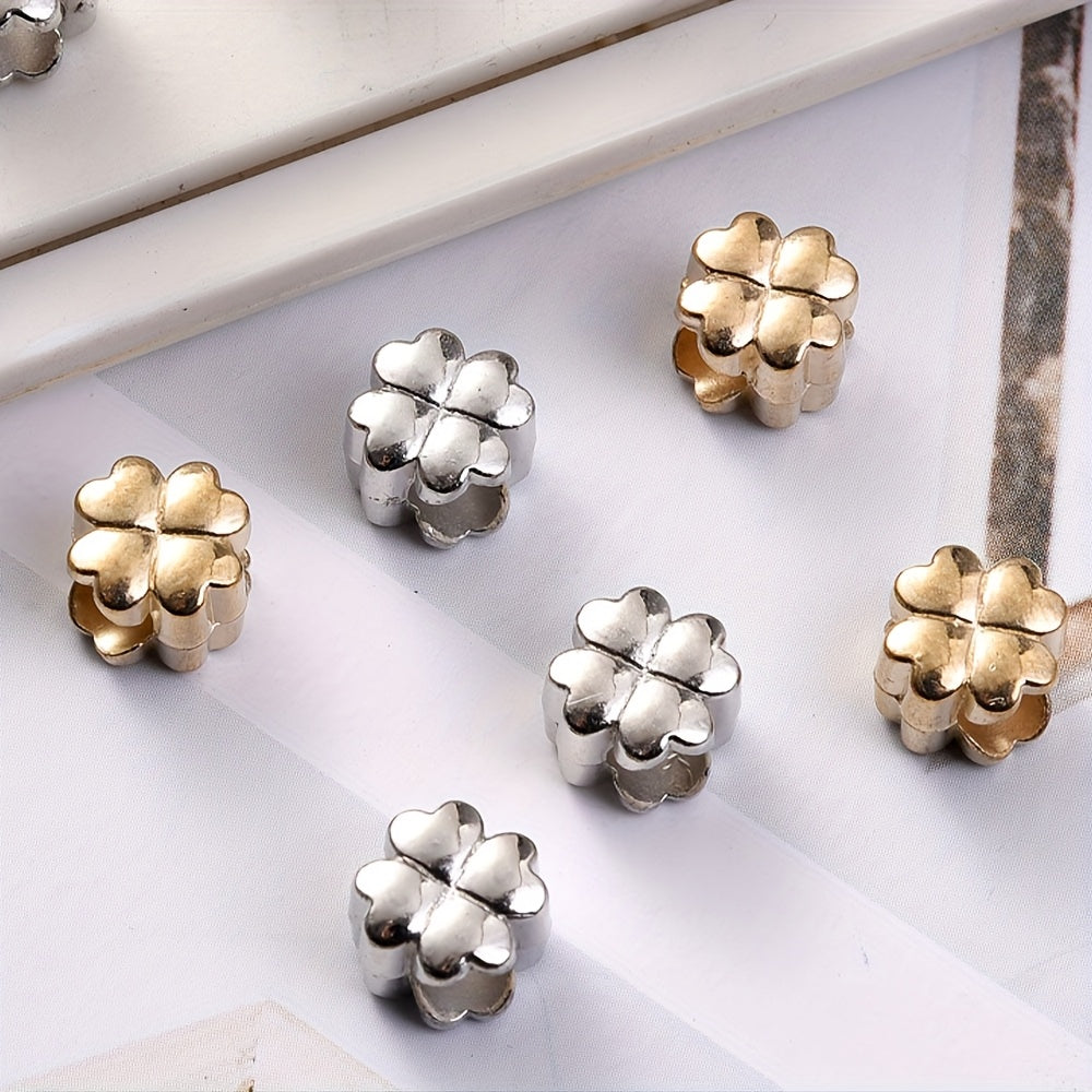 Transparent Glittering Cat Shape Frame Beads