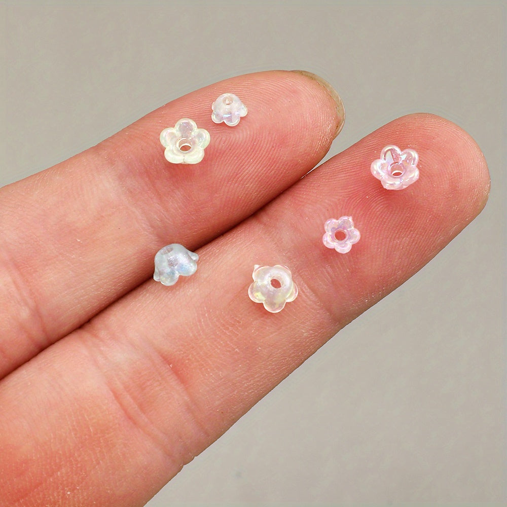 Mini Lily of The Valley Acrylic Flower Beads