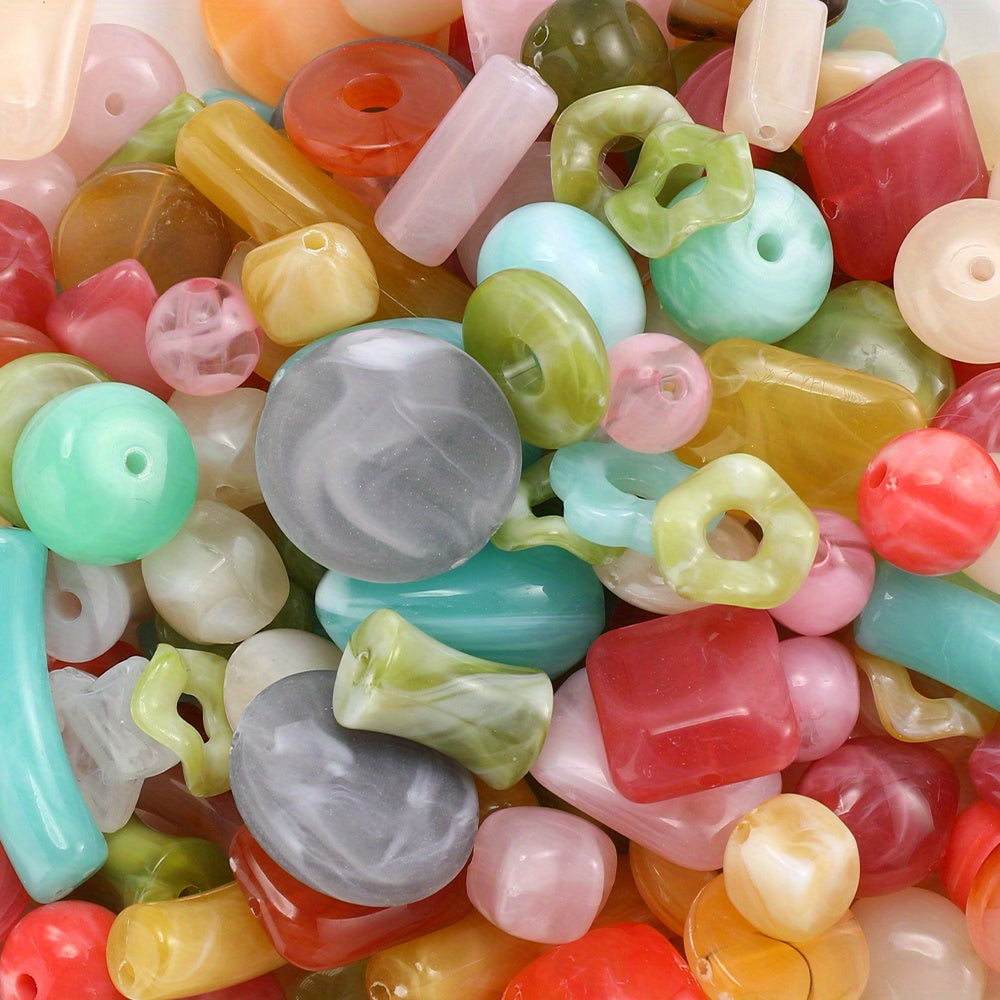 5-32mm Acrylic Mixed Color Beads